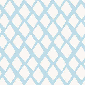 Light blue and white diamond pattern