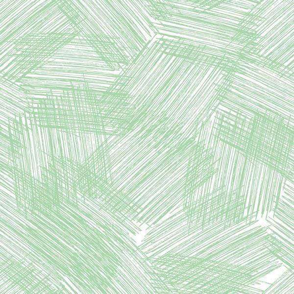 Abstract green hatch pattern