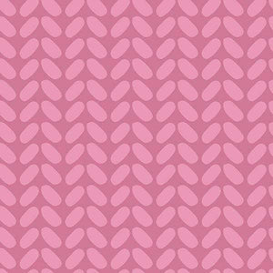 Repeated pink petal shapes on a mauve background