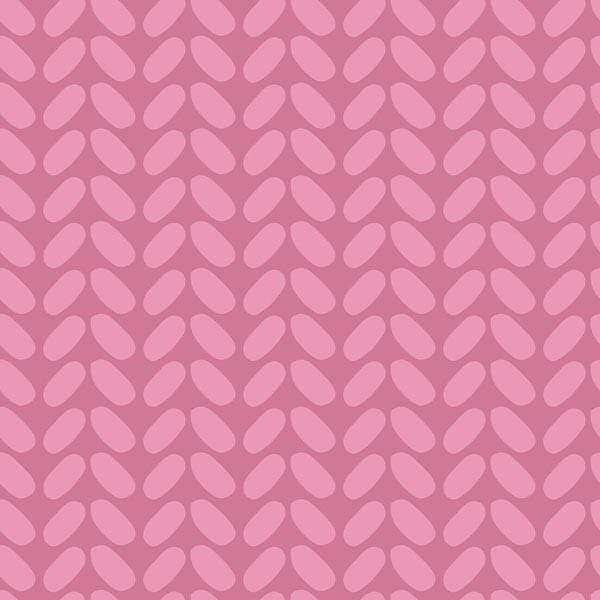 Repeated pink petal shapes on a mauve background