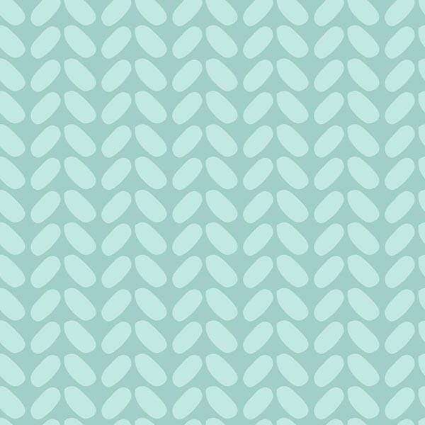 Repeated teardrop pattern on a muted greenish-gray background