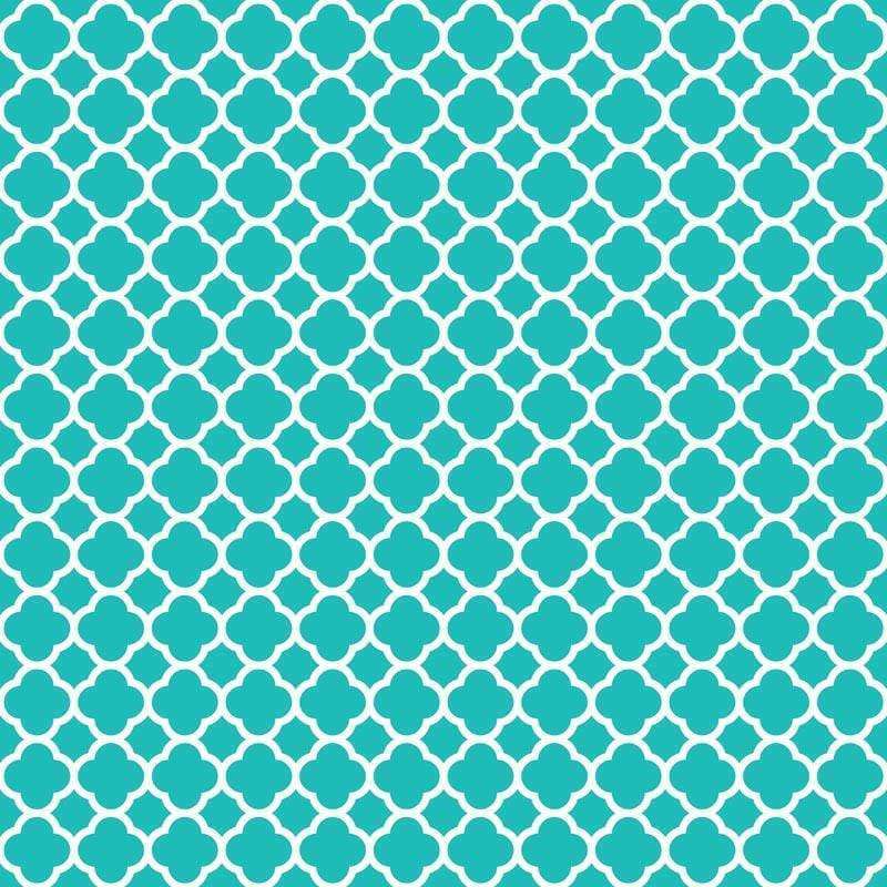 Aqua Blossoms Pattern - Pattern Vinyl and HTV – Crafter's Vinyl Supply