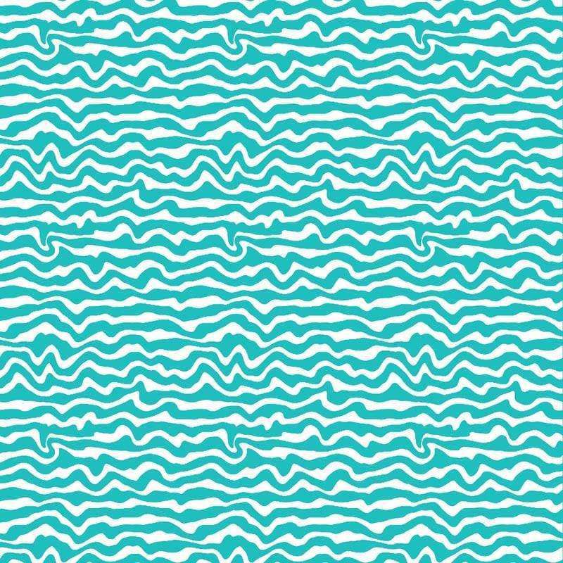Aqua Ripple Waves Pattern - Pattern Vinyl and HTV – Crafter's Vinyl Supply