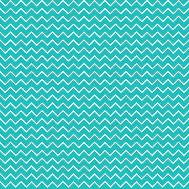 Turquoise zigzag pattern on a textured background