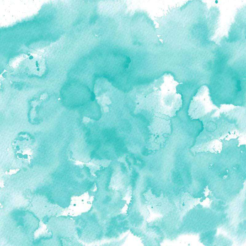 Abstract watercolor pattern in shades of seafoam green
