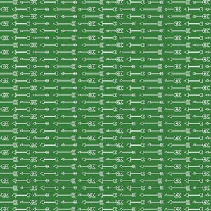 Green and white arrow pattern