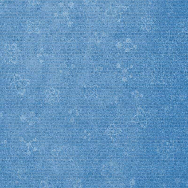 Denim blue fabric with subtle maritime symbols