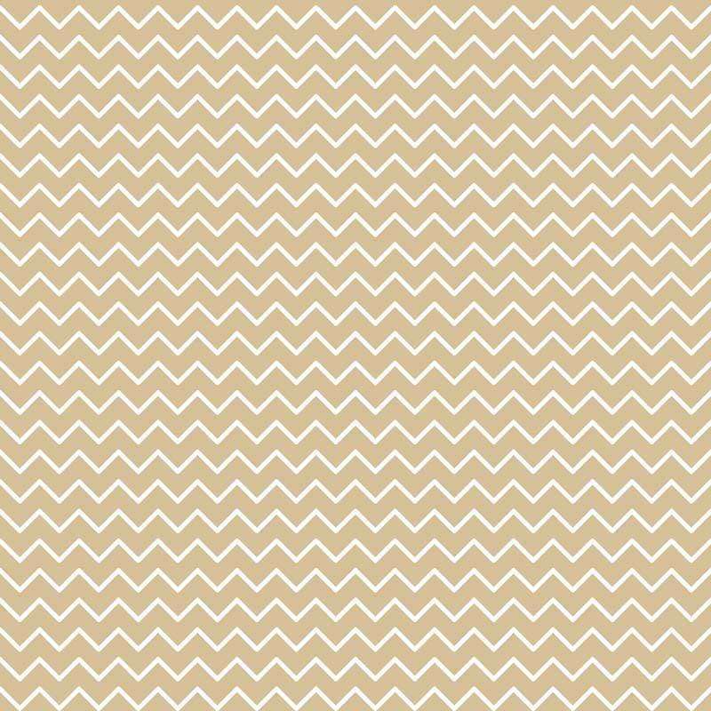 Repetitive zigzag pattern on a tan background