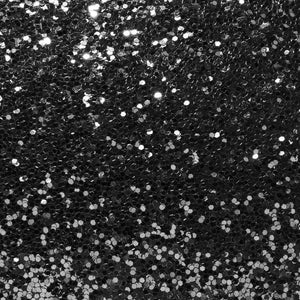Black and white glittery sequin pattern