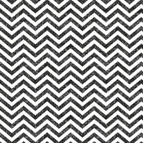 Black and white distressed zigzag pattern