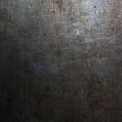 Scratched metallic surface texture