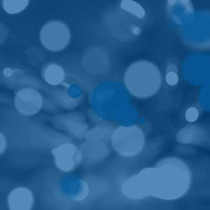 Abstract blue bubble pattern on a dark background