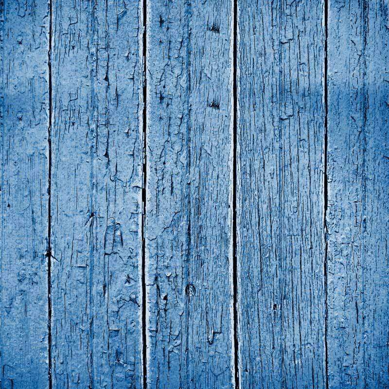 Weathered blue wooden plank texture