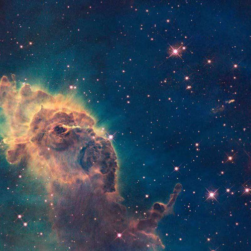 Space nebula with stars