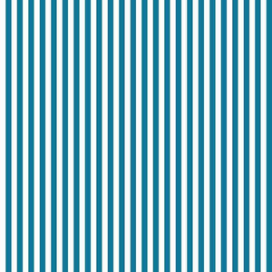 Teal and white striped pattern