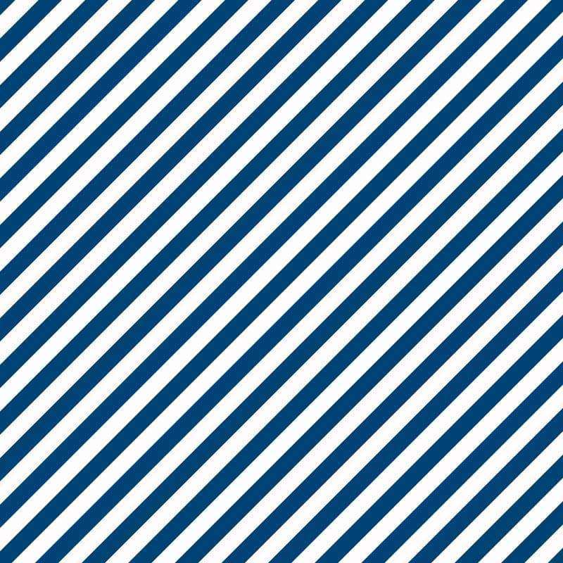 Blue and white diagonal striped pattern