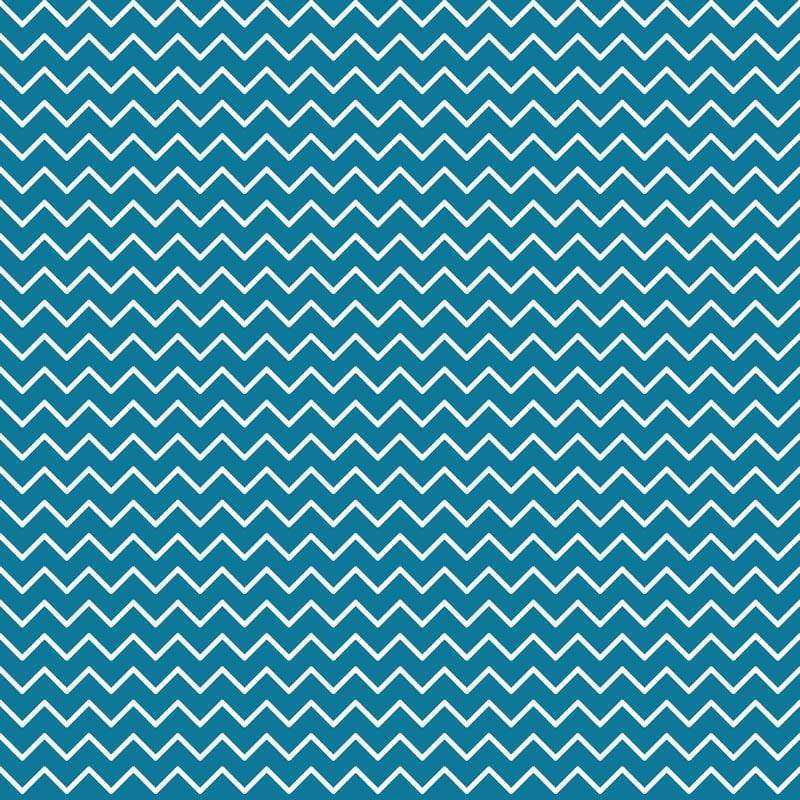 Ocean blue zigzag pattern on a darker blue background