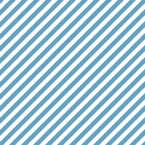 Blue and White Diagonal Striped Pattern