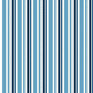 Striped pattern with varying shades of blue and dotted details