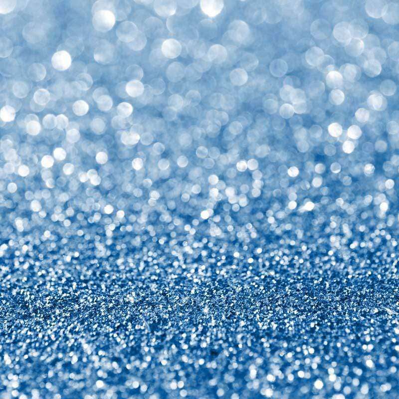 Glittering blue textured surface resembling a frosty sparkle