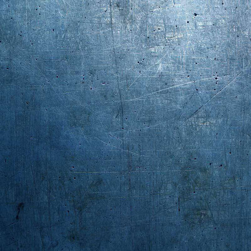 Abstract blue textured pattern with scratches