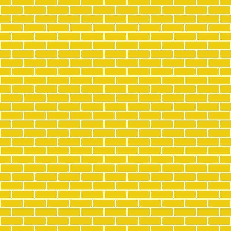 Yellow brick pattern