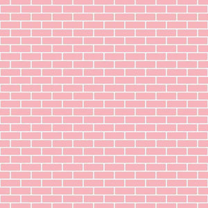 Seamless pink brick pattern