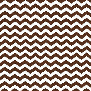 Brown and white chevron pattern