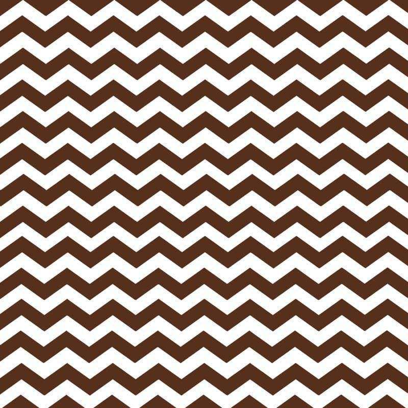 Brown and white chevron pattern