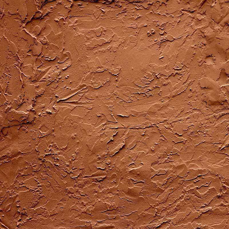 Textured terracotta plaster pattern