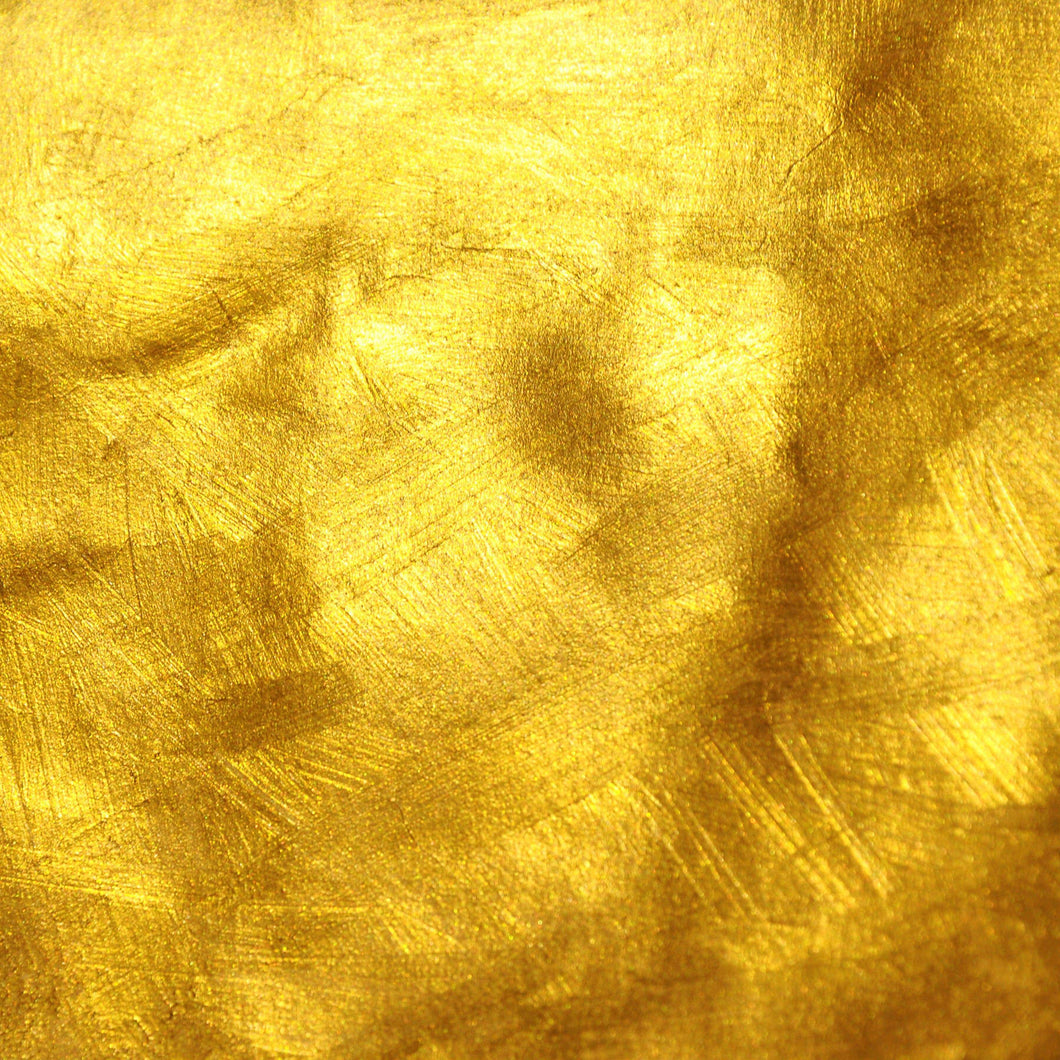 Golden fabric with shimmering texture