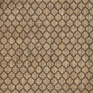 Repeated geometric textile pattern in neutral shades