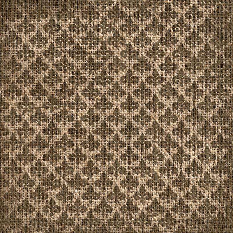 Abstract rustic linen pattern with intricate mosaic design