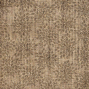 Close-up of natural burlap fabric texture