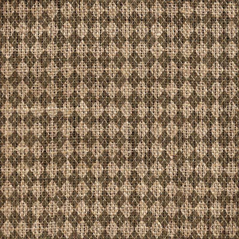 Textured burlap fabric pattern with interwoven threads