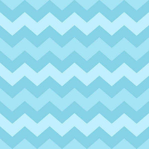 Symmetrical blue chevron pattern