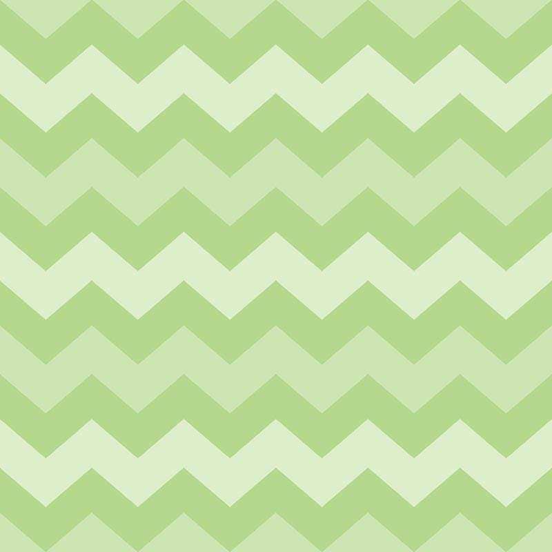Green zigzag chevron pattern