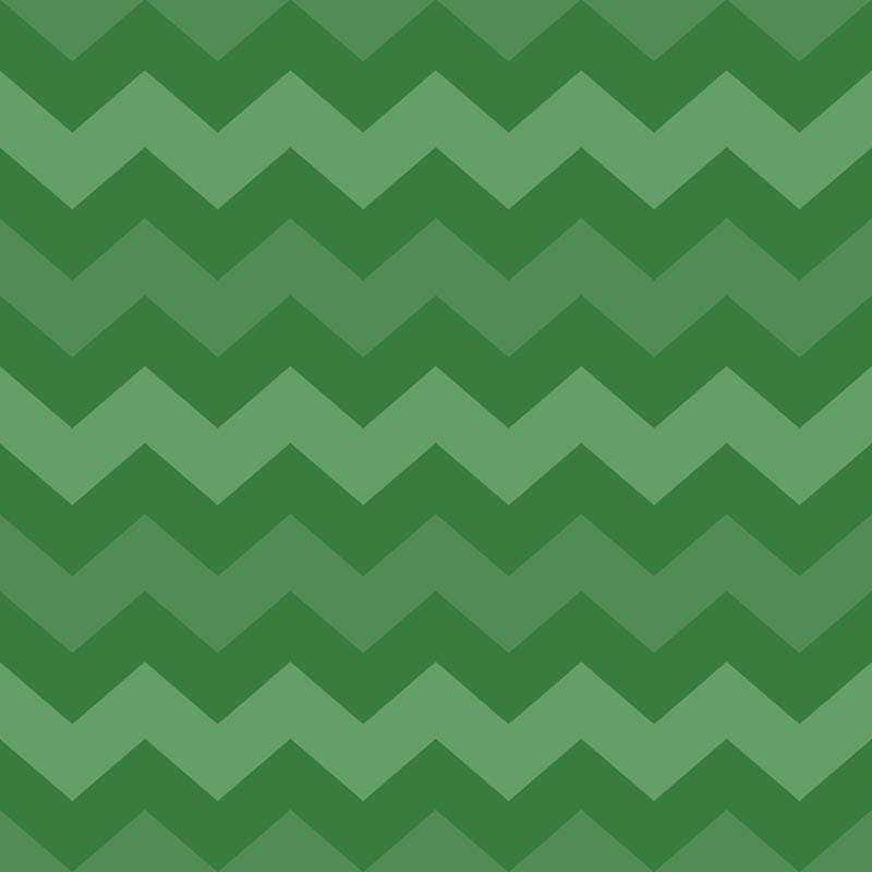Green chevron pattern