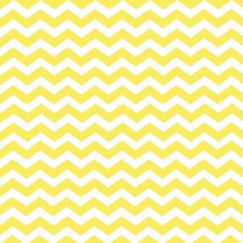 Yellow and white chevron pattern