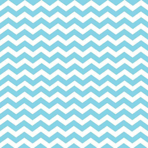 Seamless aqua blue zigzag pattern