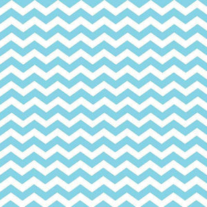 Seamless aqua blue zigzag pattern