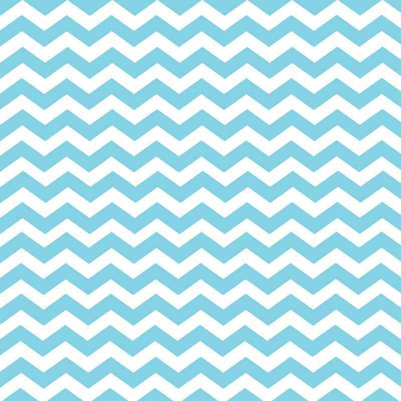 Seamless aqua blue zigzag pattern