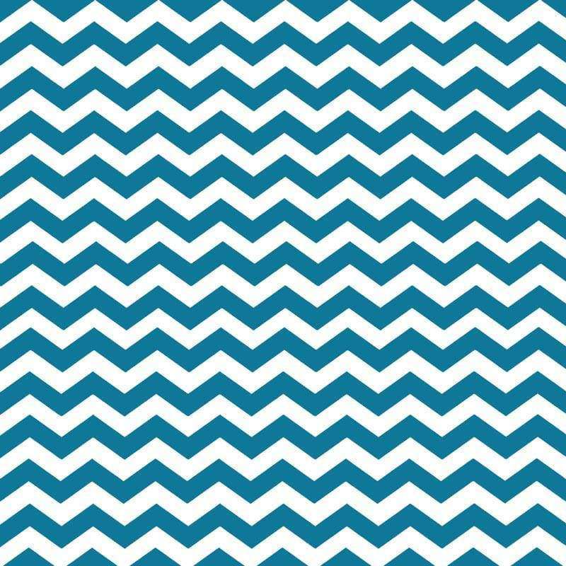 Blue and white chevron zigzag pattern