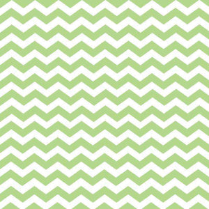 Green and White Zigzag Pattern