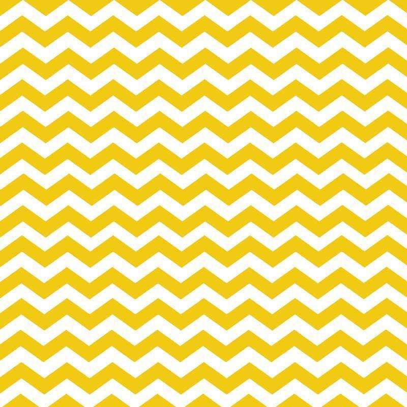 Yellow and white chevron pattern