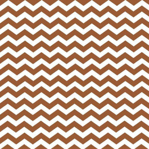 Seamless chevron pattern in warm brown and white
