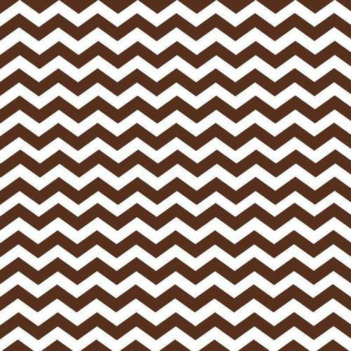 Brown and white zigzag pattern
