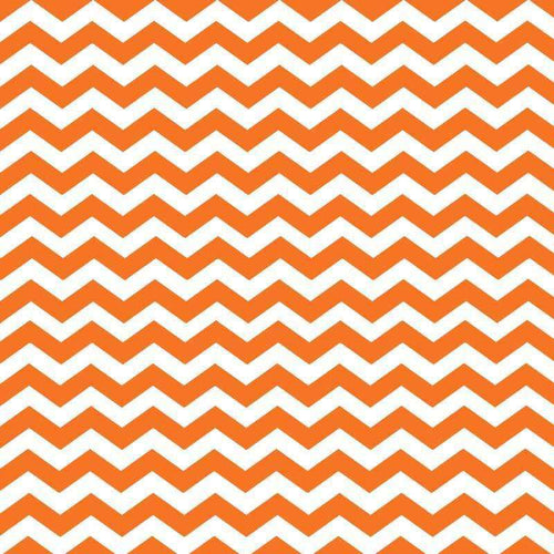 Orange and white chevron pattern