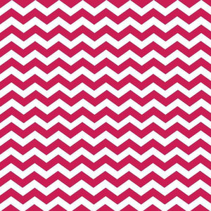 Red and white chevron pattern