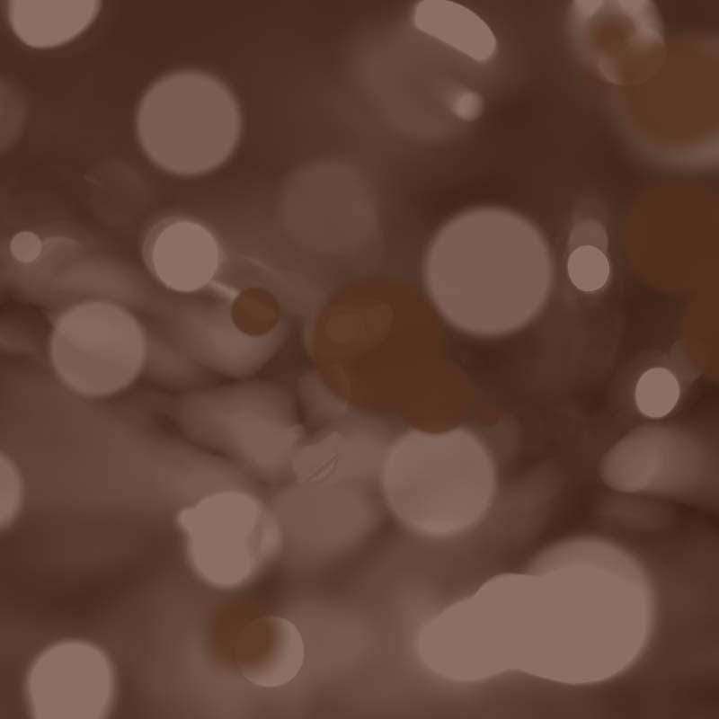 Abstract sepia-toned bokeh pattern